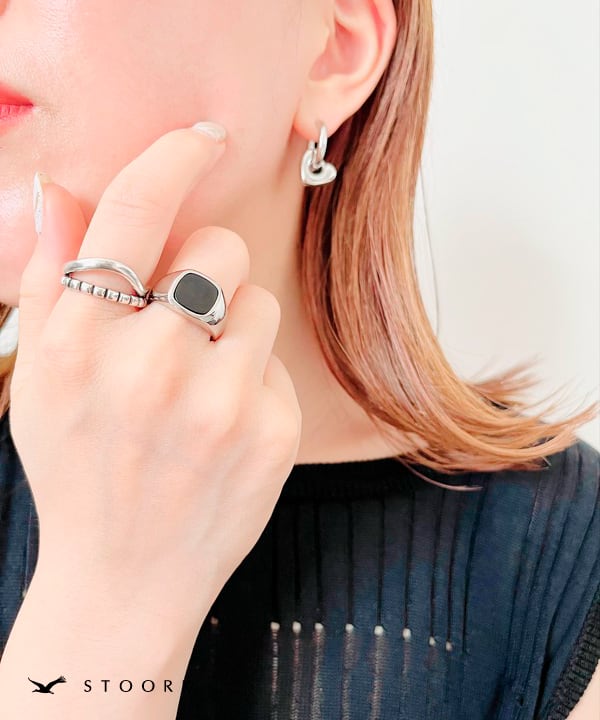 【再入荷】s925 Double Ring - stoork