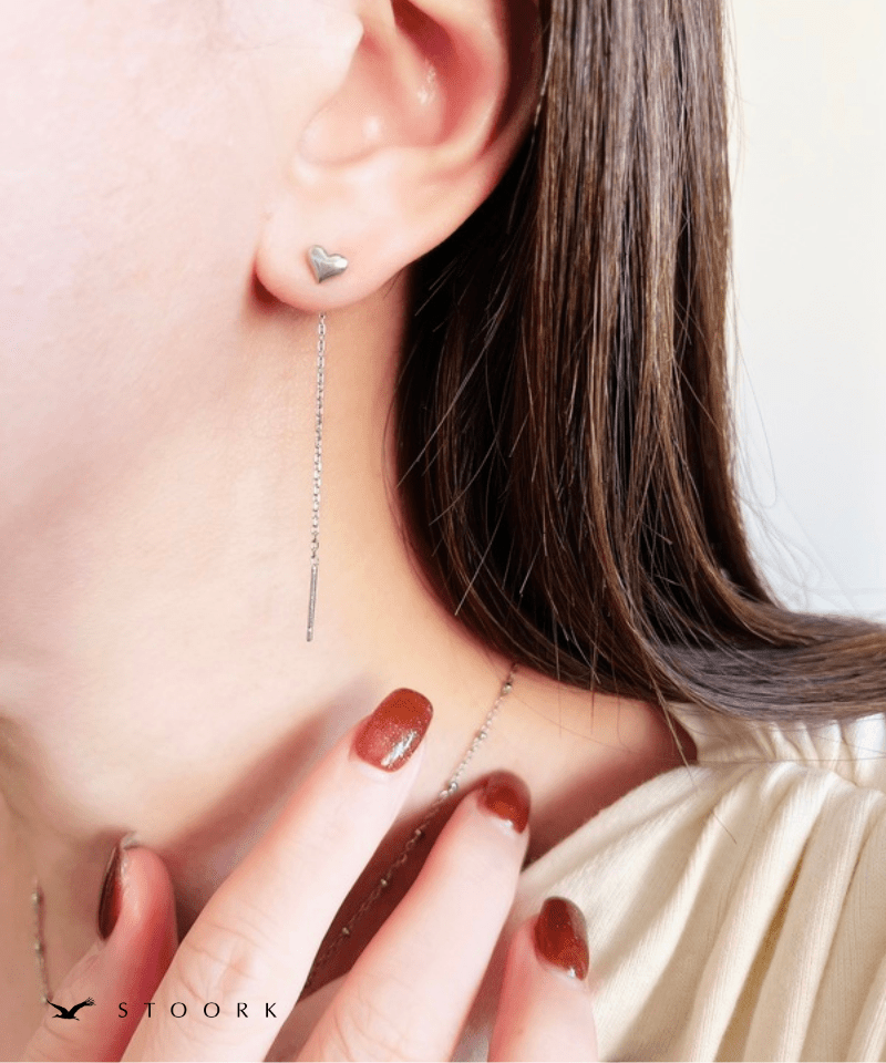 【再入荷】s925 Heart American Pierce - stoork