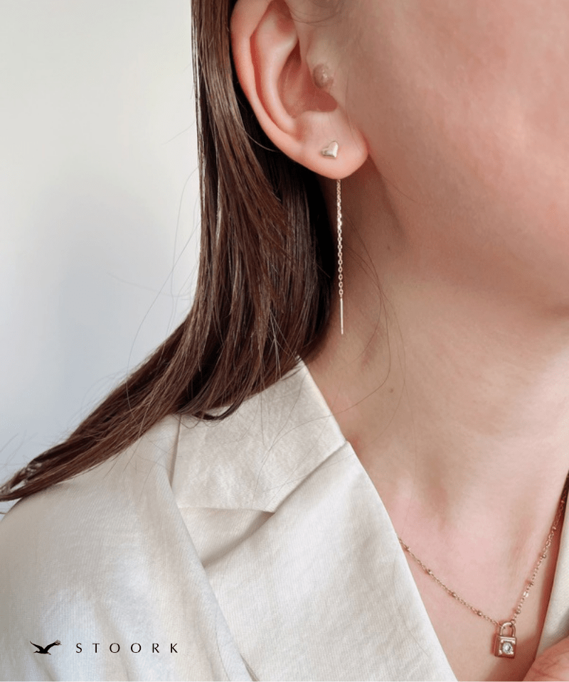 【再入荷】s925 Heart American Pierce - stoork