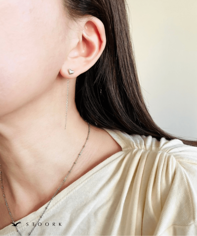 【再入荷】s925 Heart American Pierce - stoork