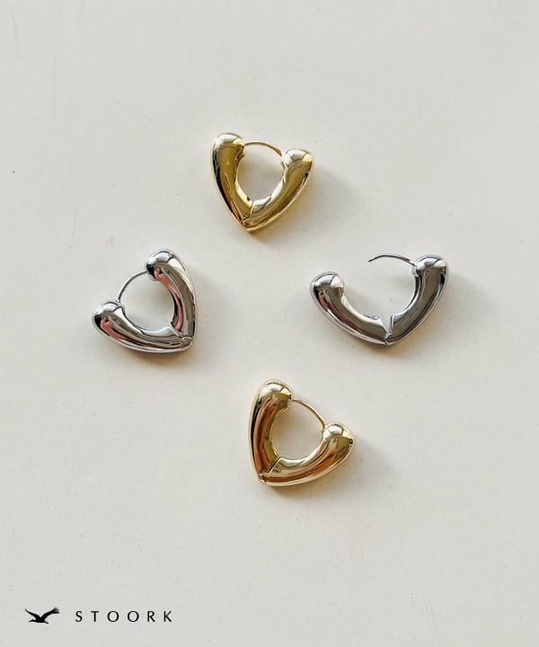 【再入荷】s925 Heart Pierce - stoork