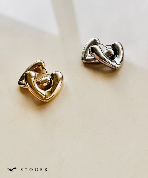 【再入荷】s925 Heart Pierce - stoork