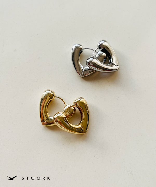 【再入荷】s925 Heart Pierce - stoork