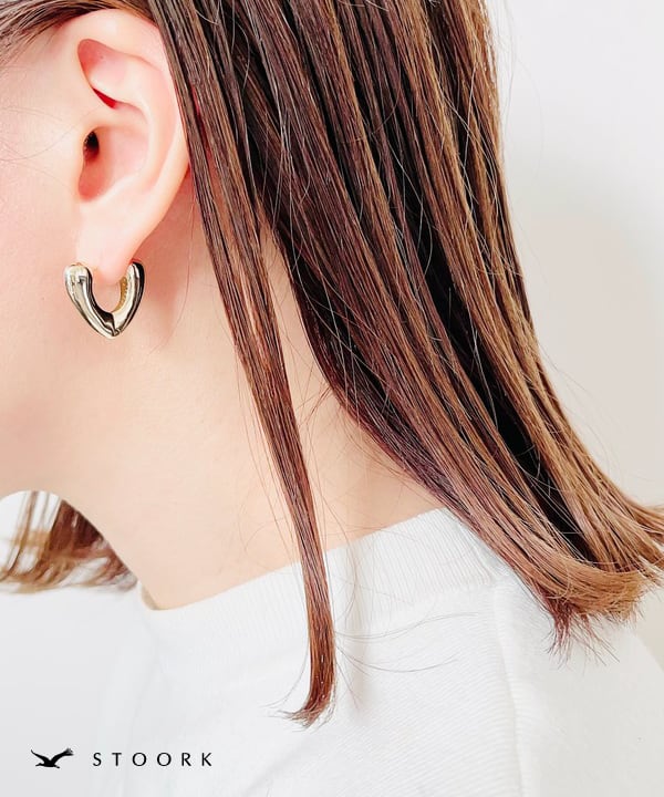 【再入荷】s925 Heart Pierce - stoork