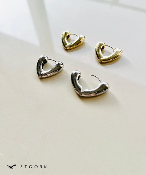 【再入荷】s925 Heart Pierce - stoork