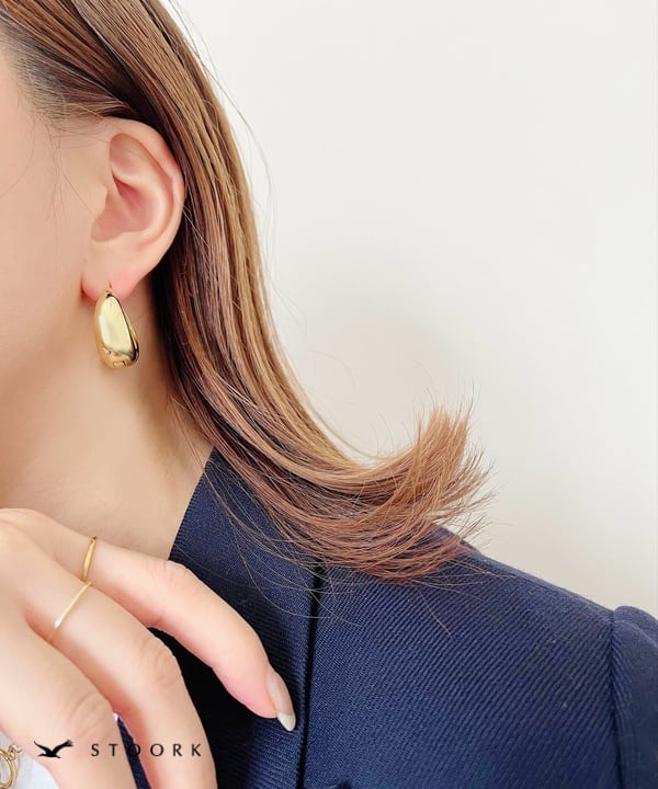 【再入荷】s925 Hoop Pierce_L - stoork