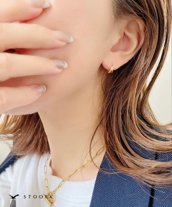 【再入荷】s925 Hoop Pierce_SS - stoork