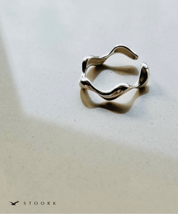 s925 Naminami Ring - stoork