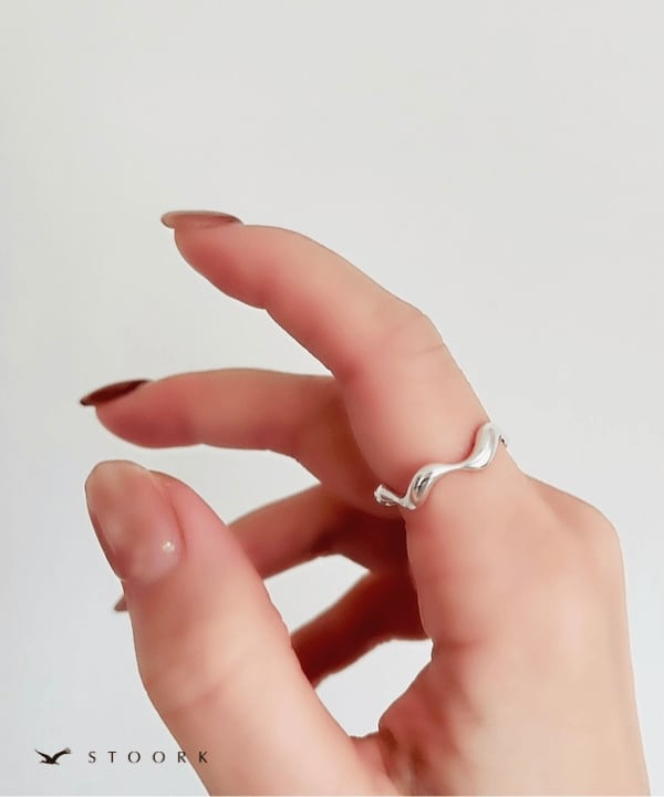 s925 Naminami Ring - stoork
