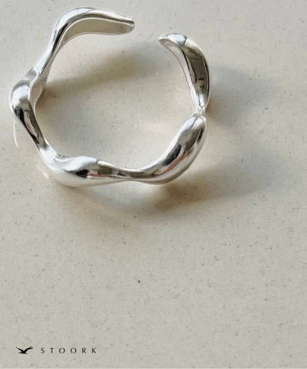 s925 Naminami Ring - stoork