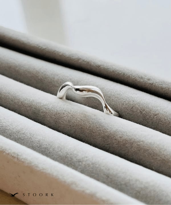 s925 Naminami Ring - stoork