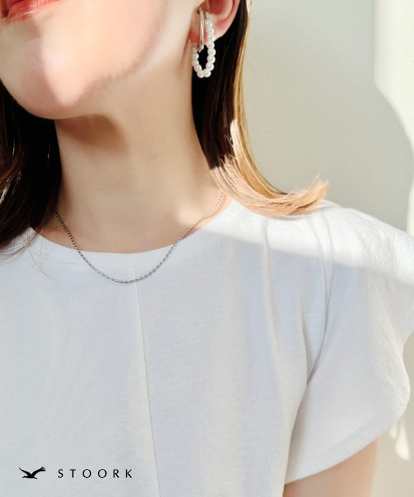 【再入荷】s925 Pearl Ear Cuff - stoork