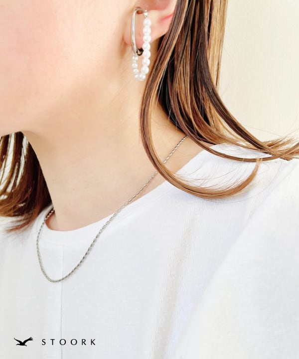 【再入荷】s925 Pearl Ear Cuff - stoork