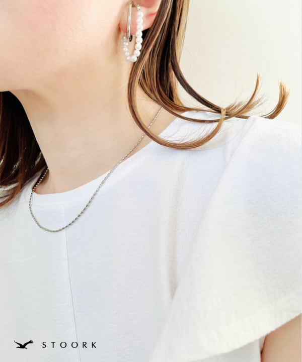 【再入荷】s925 Pearl Ear Cuff - stoork