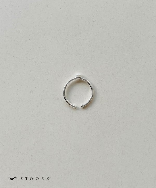 s925 Pearl Ring - stoork