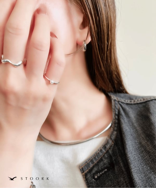 s925 Pearl Ring - stoork