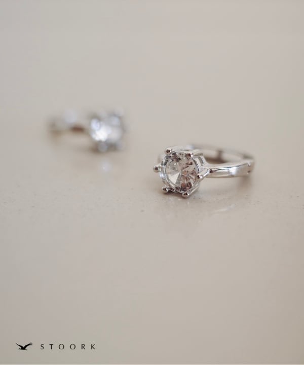 【再入荷】s925 Ring Hoop Pierce - stoork