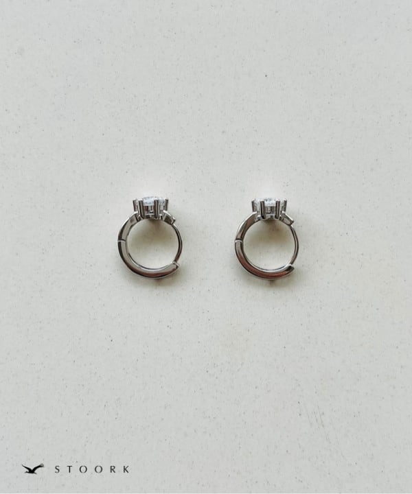 【再入荷】s925 Ring Hoop Pierce - stoork