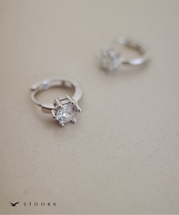 【再入荷】s925 Ring Hoop Pierce - stoork