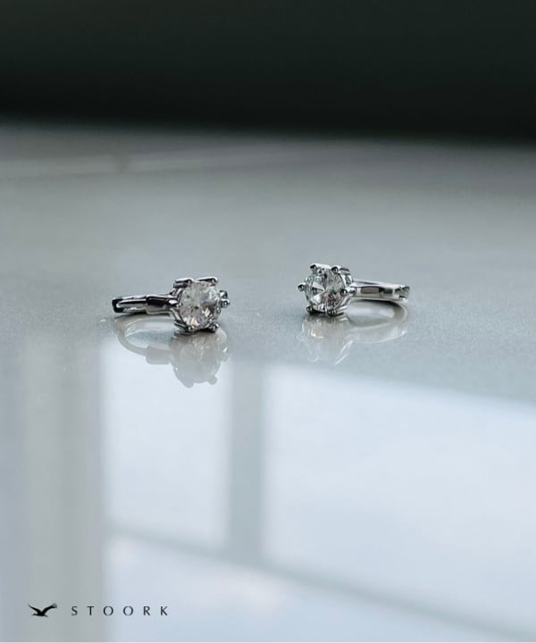 【再入荷】s925 Ring Hoop Pierce - stoork