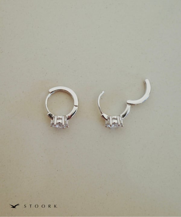 【再入荷】s925 Ring Hoop Pierce - stoork