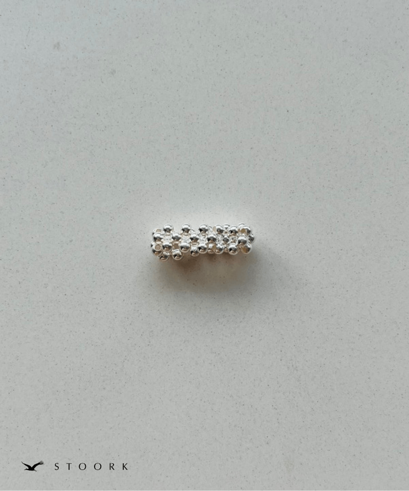 s925 Silver Beads Ring - stoork