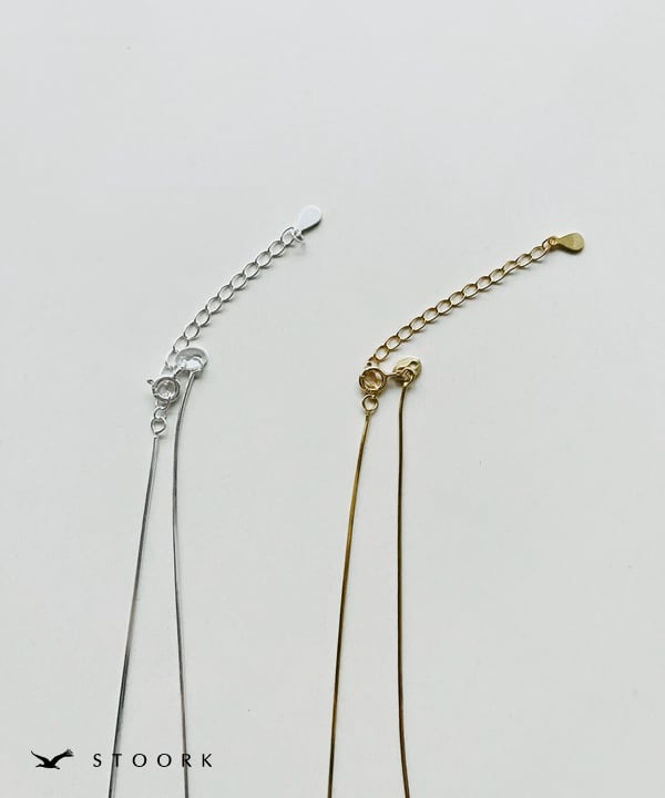 s925 Simple Skin Necklace - stoork