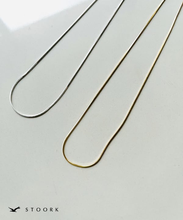 s925 Simple Skin Necklace - stoork