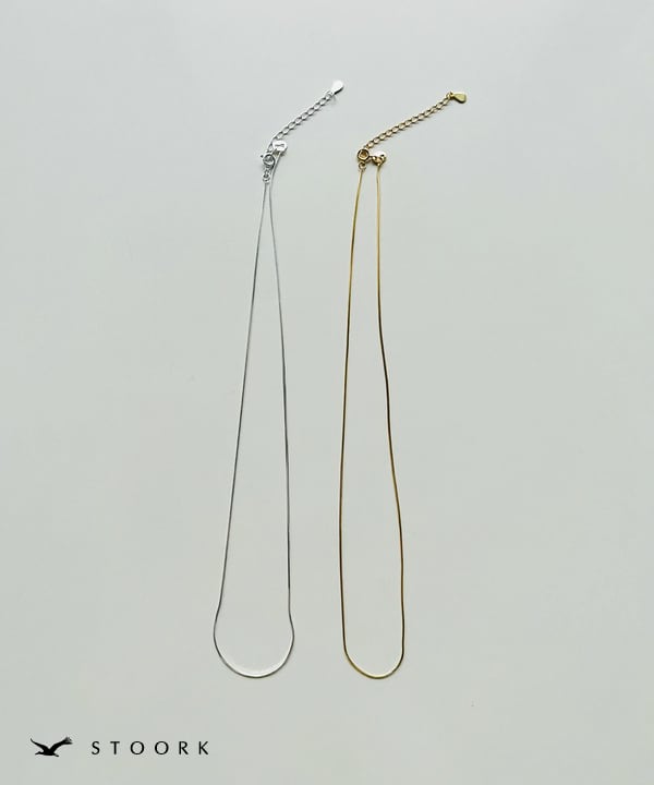 s925 Simple Skin Necklace - stoork