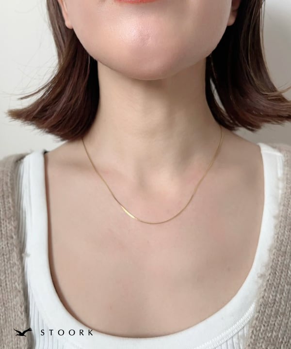s925 Simple Skin Necklace - stoork