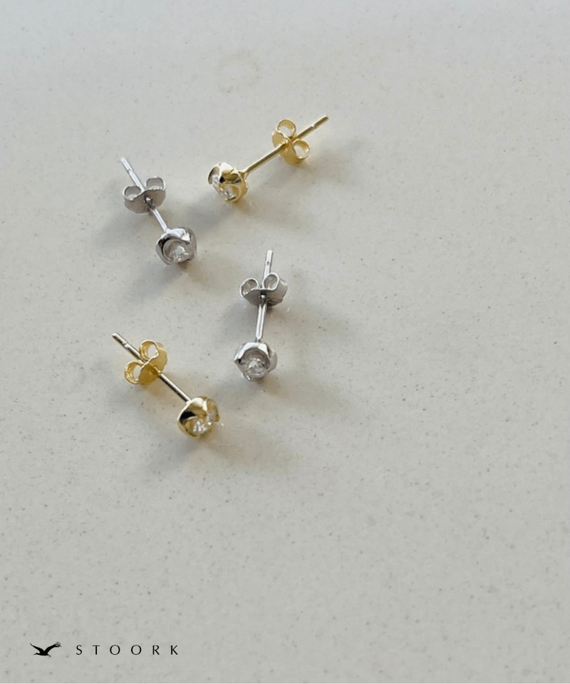 s925 Single Pierce - stoork