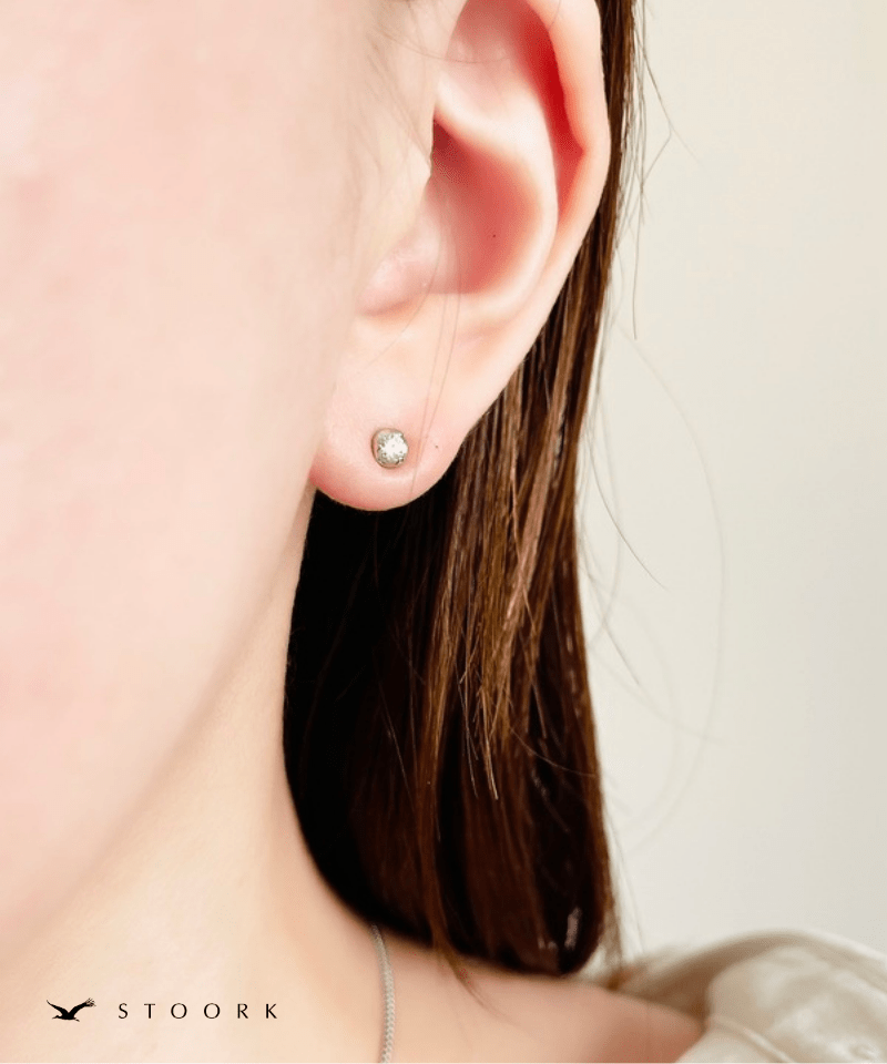 s925 Single Pierce - stoork