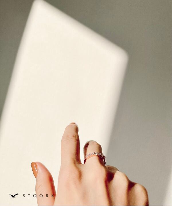 s925 Zircon Ring - stoork