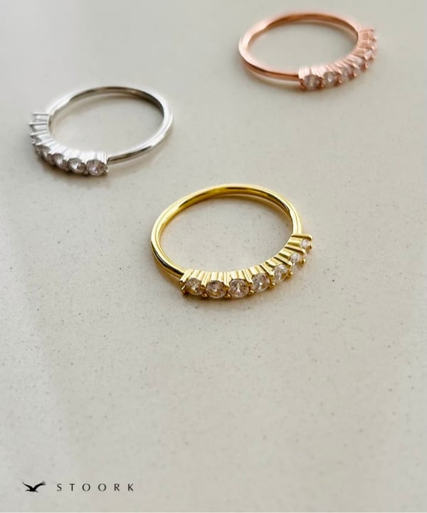 s925 Zircon Ring - stoork