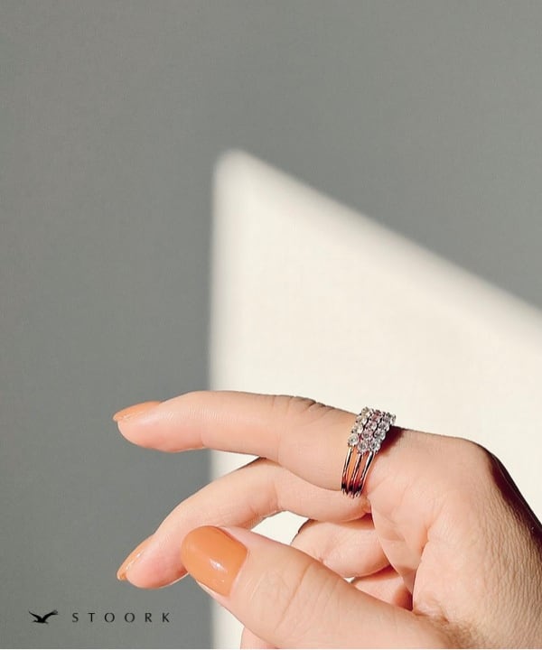s925 Zircon Ring - stoork