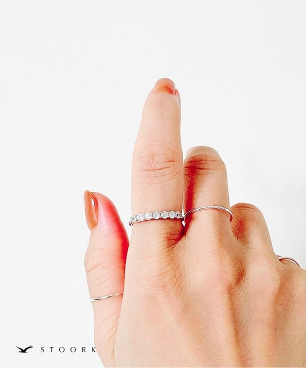 s925 Zircon Ring - stoork
