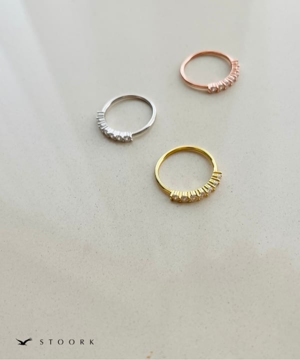 s925 Zircon Ring - stoork