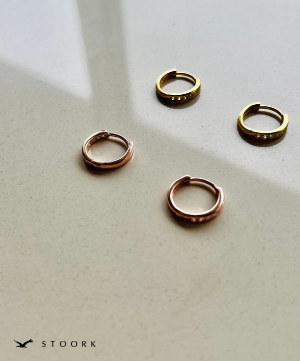 s925 Zirconia Tiny Pierce - stoork