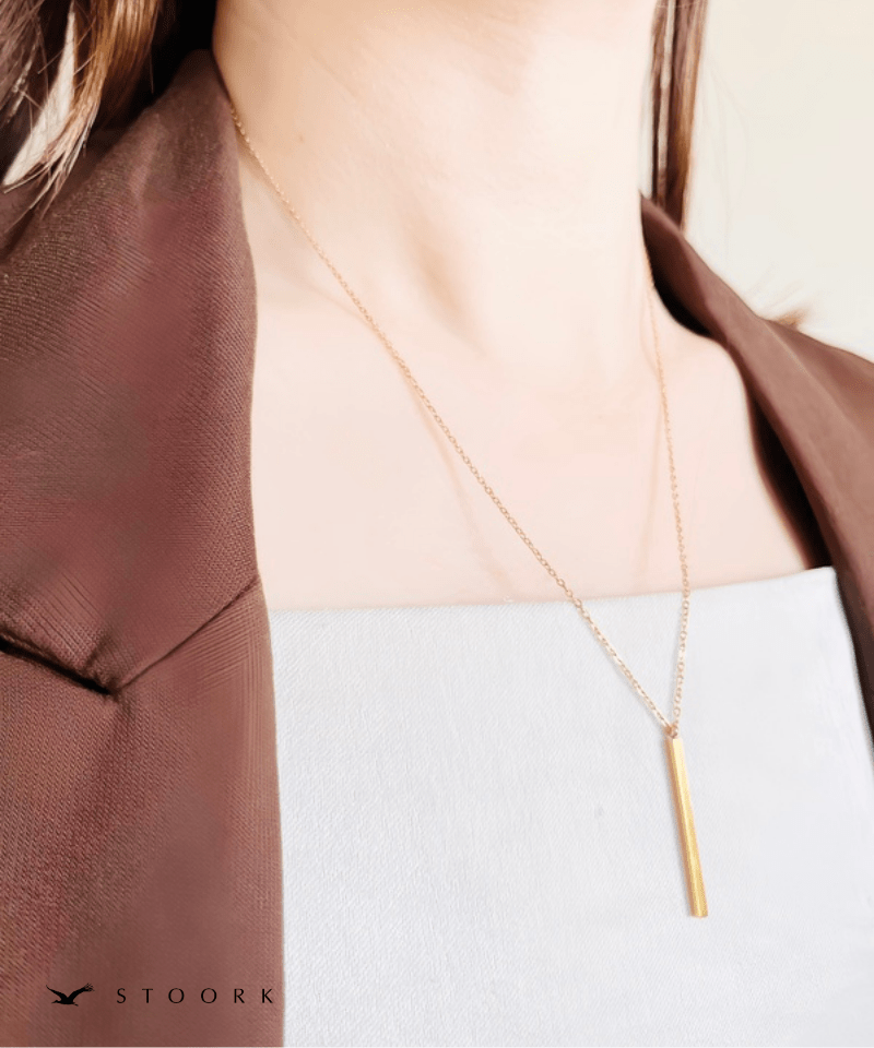 Skinny Pendant Necklace - stoork