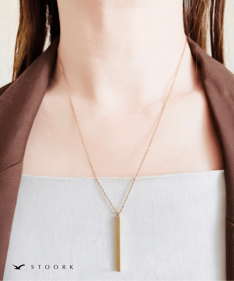 Skinny Pendant Necklace - stoork