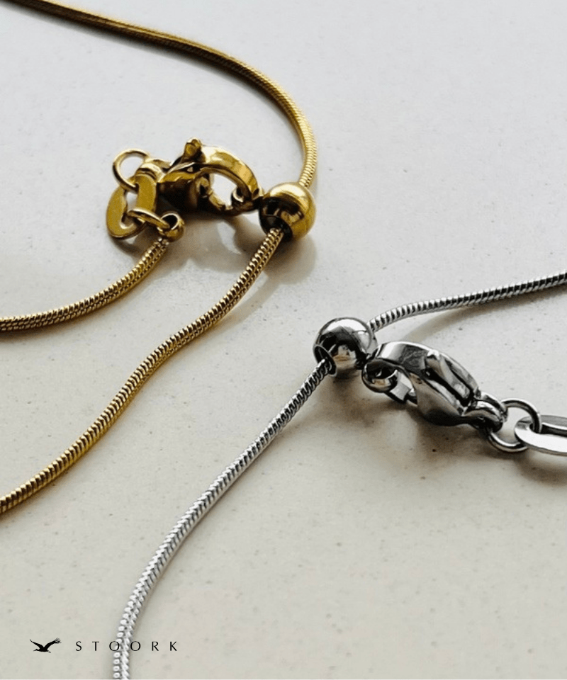 Slide Fit Snake Chain Necklace - stoork