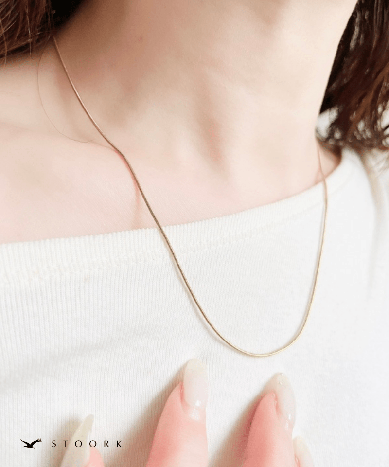 Slide Fit Snake Chain Necklace - stoork