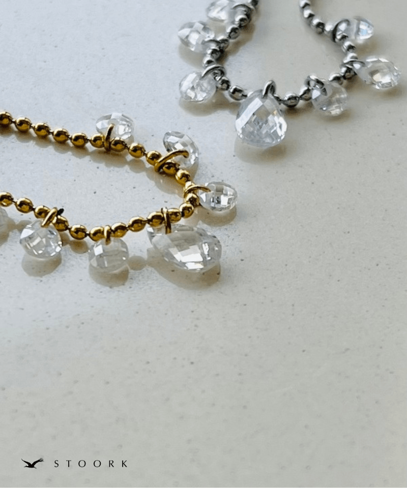Slider Crystal Ring - stoork