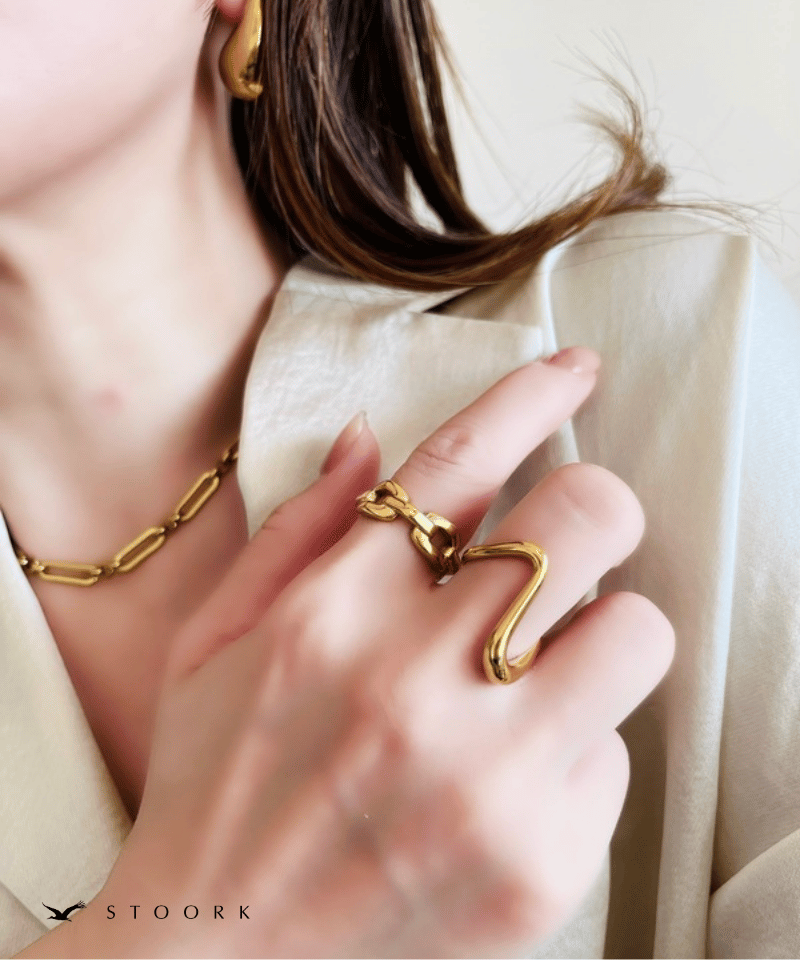 Square Chain Ring - stoork