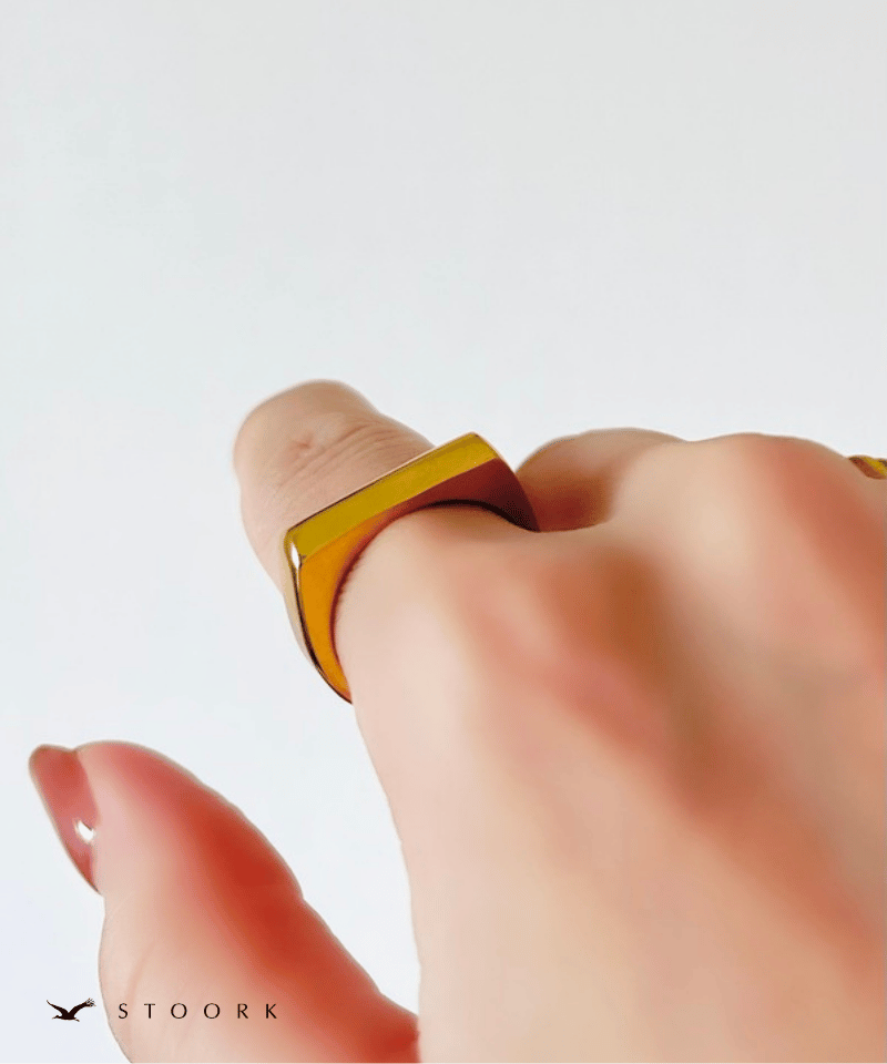【再入荷】Square Design Ring - stoork