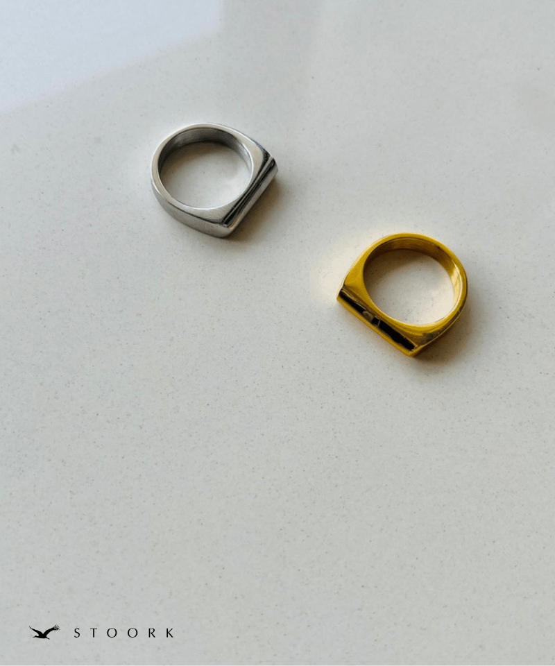 【再入荷】Square Design Ring - stoork