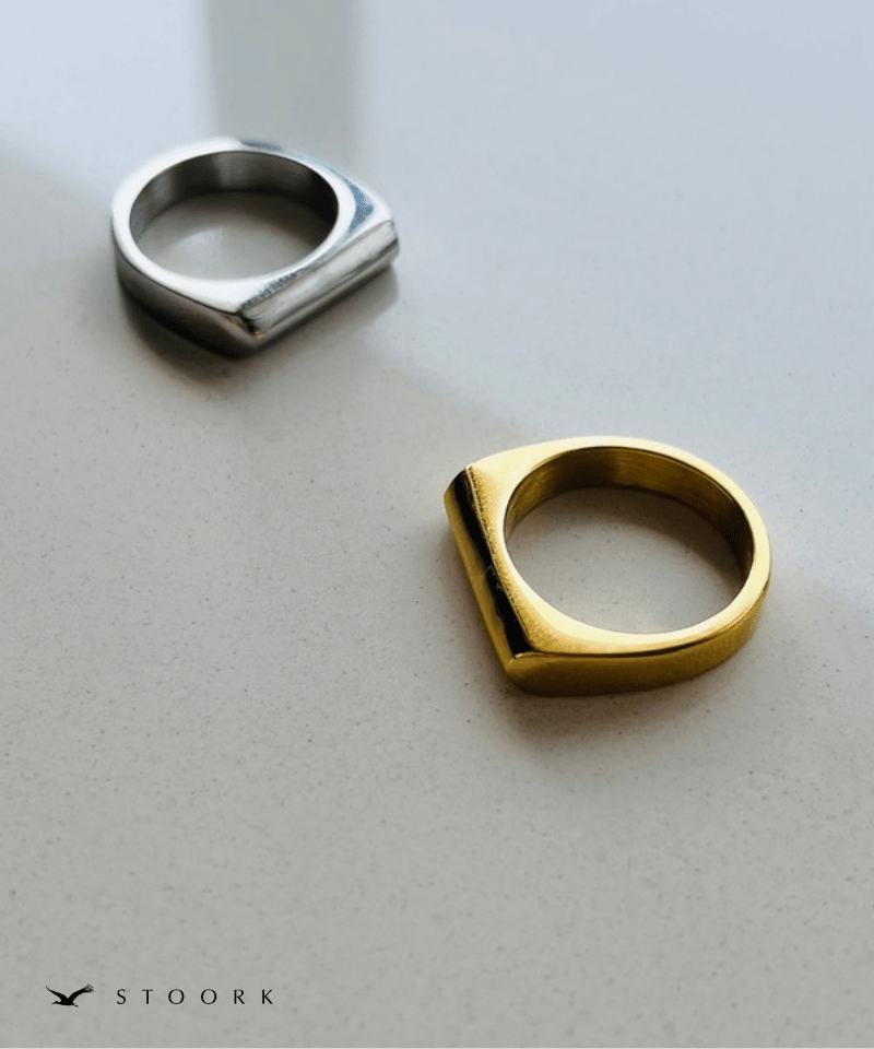 【再入荷】Square Design Ring - stoork