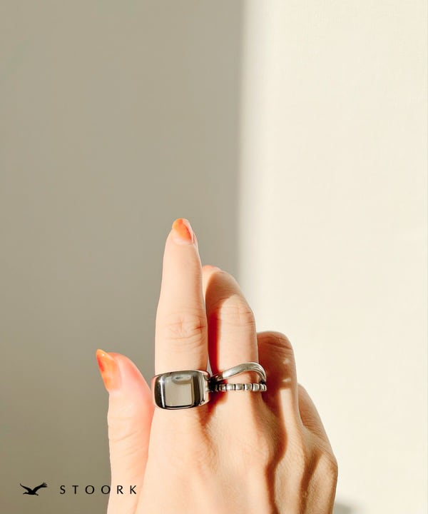 【再入荷】Square Ring - stoork