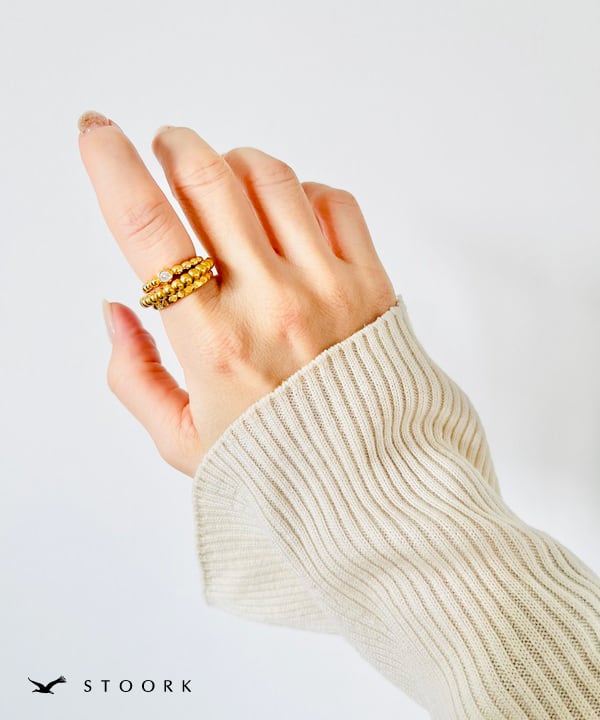【再入荷】Studded Ring - stoork