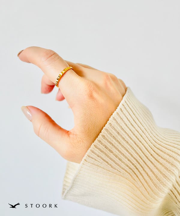【再入荷】Studded Ring - stoork